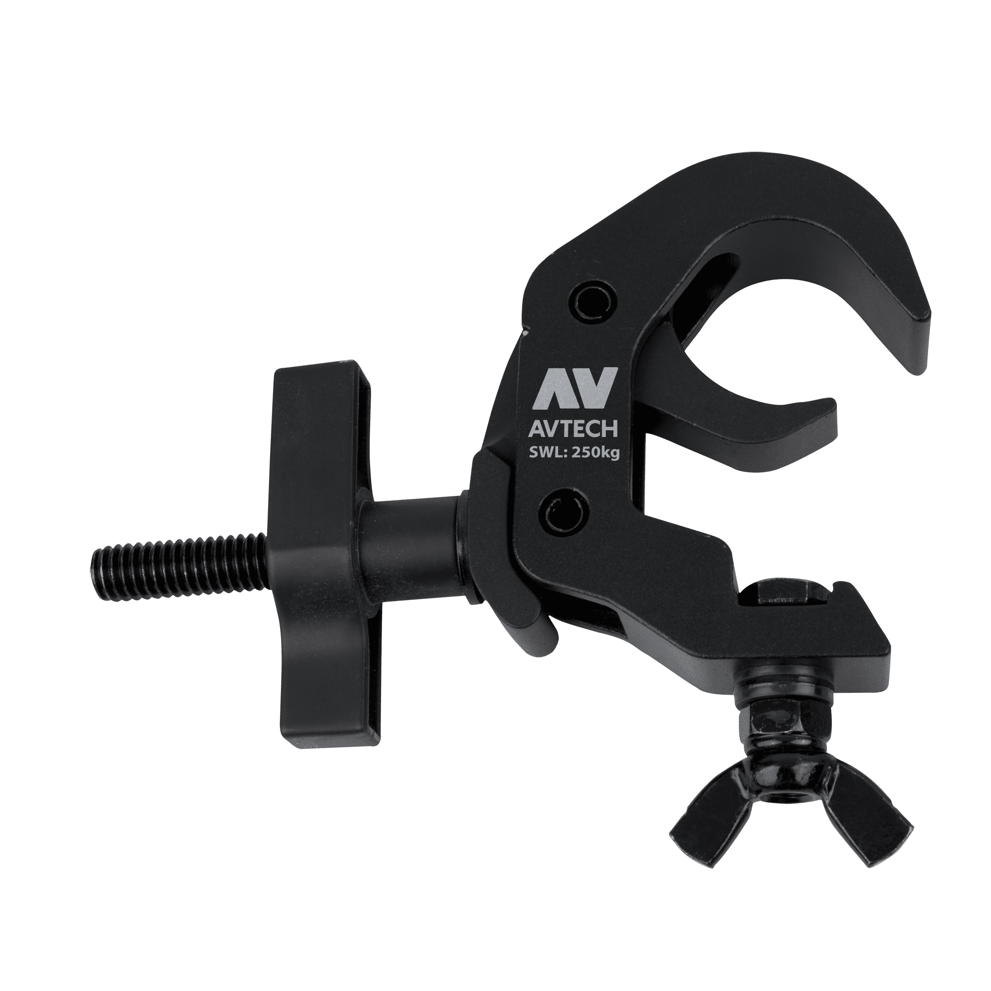 Quick-release clamp 50 mm Aluminum Black (SWL 250 kg) Quick-release clamp 50 mm Aluminum Black (SWL 250 kg)